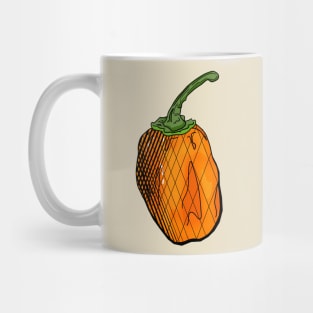 Habanero Chilli Pepper Sticker Spicy Hot Jalapeno Carolina Reaper Mug